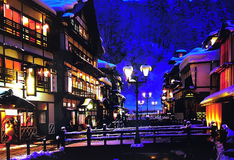 山形県の銀山温泉「銀山荘」が無料宿泊券が当たるTwitterキャンペーンを実施中! アイキャッチ画像