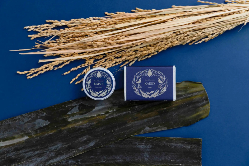 東北の資源を活用！石巻の昆布と奥州の米もろみ粕を使用したナチュラルコスメ「KAISO」発売開始・イメージ写真