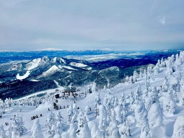 見られたらラッキー♪なスポット、１位は山形県山形市の「蔵王の樹氷」