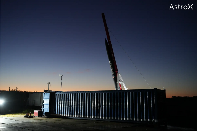 民間宇宙スタートアップ企業のAstroX、高度10km級ハイブリッドロケットの発射実験に成功 