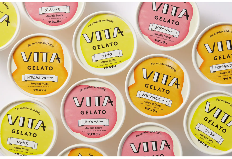 日本初！妊娠中や産後の方向けに不足しがちな栄養素を補えるアイスクリーム 「VITA GELATO マタニティ」発売中