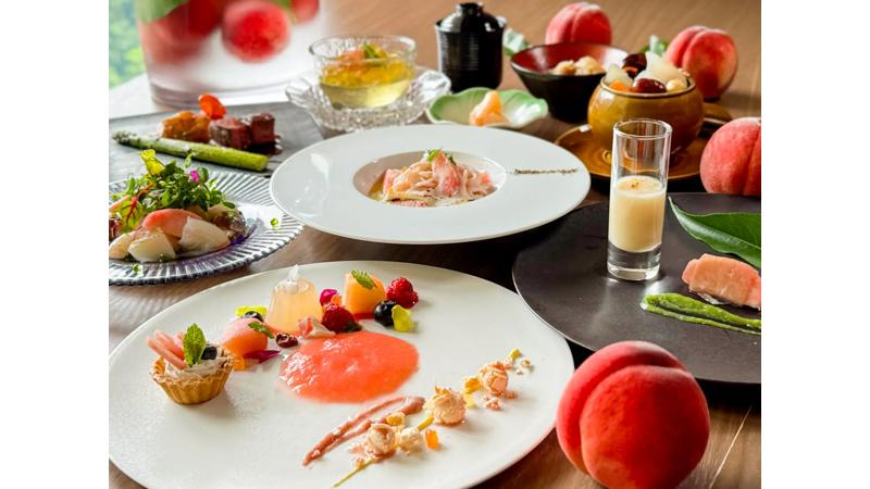 福島県の老舗旅館「匠のこころ 吉川屋」、桃づくしの「もも会席」付きの期間限定プランを提供