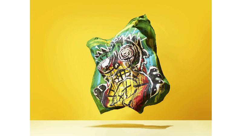 “まとう美術館”を体現　HERALBONYがアートスカーフコレクションを発表