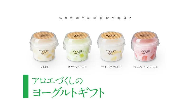 ヨーグルト専門店モーニングが「アロエづくしのヨーグルトギフト」を8月15日より予約販売開始