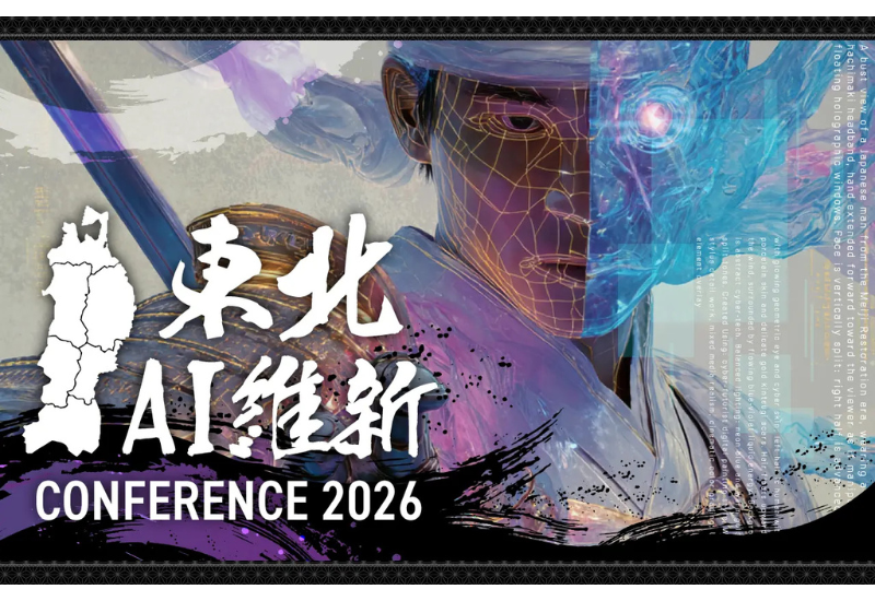 東北発の大規模AIイベント『東北AI維新 CONFERENCE 2026』開催決定!