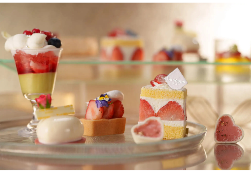 【ウェスティンホテル仙台】甘酸っぱいいちごを、光り輝くスイーツで『Shiny Strawberry Afternoon Tea』