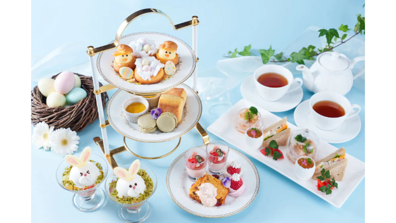 春のお祝いシーズンにおすすめ！仙台ロイヤルパークホテルにて3/2よりイースターアフタヌーンティーセットが販売