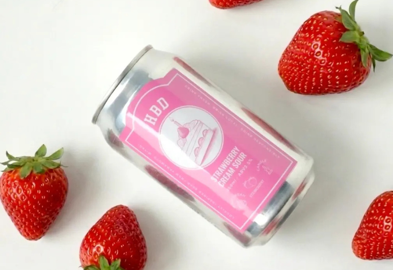 山元町産いちごを使ったクラフトビール「HBD」発売　Falò Brewingが3月4日から順次販売