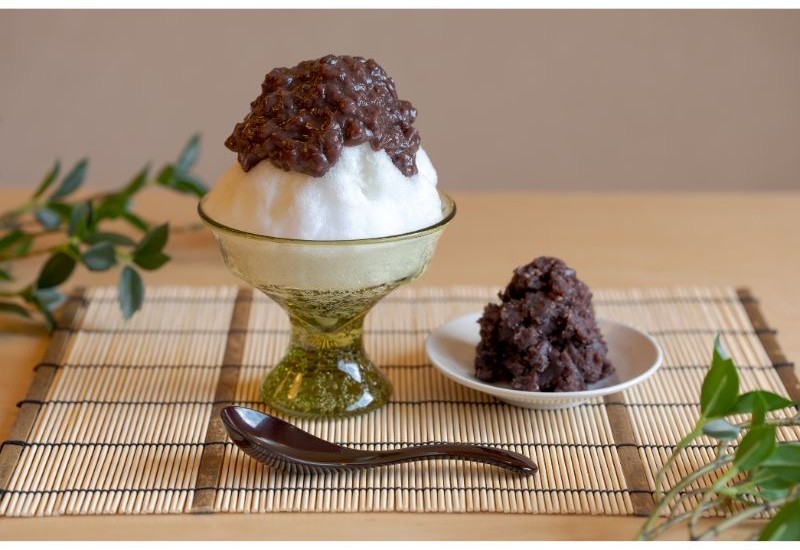 界 秋保、地元名店「さいち」とコラボした「さいちのおはぎ氷」を7月1日から提供