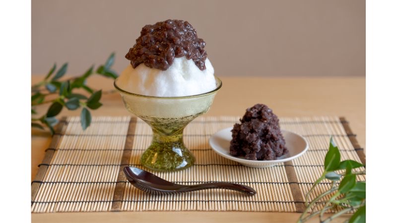 界 秋保、地元名店「さいち」とコラボした「さいちのおはぎ氷」を7月1日から提供