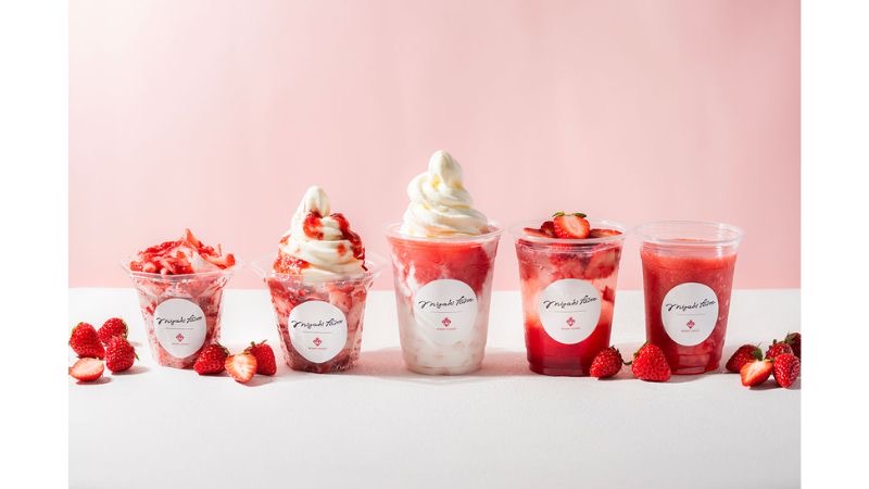 MIGAKI FARM 閖上店にて「まるごとけずりいちご」など春夏限定メニュー5種を4月9日(木)より発売   