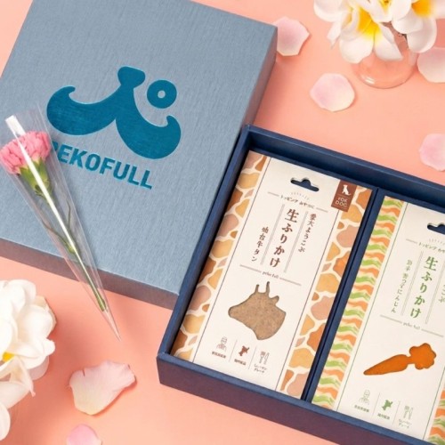 東北初ペットフードブランドの「ぺこふる」が、お中元・お歳暮に使える＆SNSで手軽に贈れるeギフト対応の限定ギフトセットを新発売