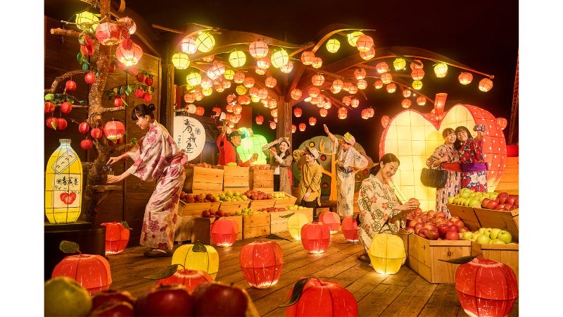 360度りんごに囲まれる空間で収穫の秋を満喫できるイベント「じゃわめぐりんご祭り」が青森屋by 星野リゾートで開催