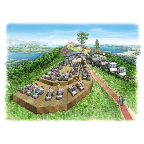 休暇村気仙沼大島、亀山テラスオープンに合わせ日帰りプランを販売開始