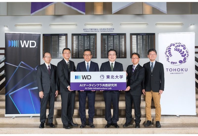 東北大学とウエスタンデジタルによるAI時代のストレージ保存の技術向上とコスト削減へ向けた研究 「WD×東北大学 AIデータインフラ共創研究所」設立